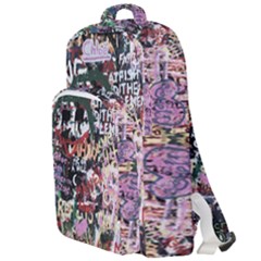 Graffiti Wall Background Double Compartment Backpack by Vaneshart