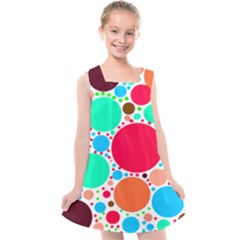 Dots Kids  Cross Back Dress by impacteesstreetweareight