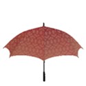 Red Gold Art Decor Golf Umbrellas View3