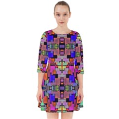 Abstract-a-4 Smock Dress by ArtworkByPatrick