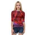 Flower Purple Petal Red Color Pink Hdr Magenta Lowerantelopecanyon Antelopecanyon Macro Photography Quarter Sleeve Raglan Tee View1