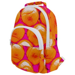 Pop Art Tennis Balls Rounded Multi Pocket Backpack by essentialimage