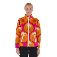 Pop Art Tennis Balls Winter Jacket by essentialimage