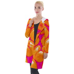 Pop Art Tennis Balls Hooded Pocket Cardigan by essentialimage