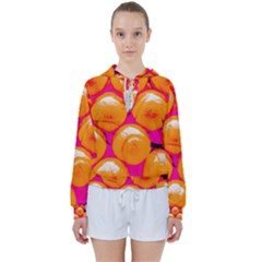 Pop Art Tennis Balls Women s Tie Up Sweat by essentialimage