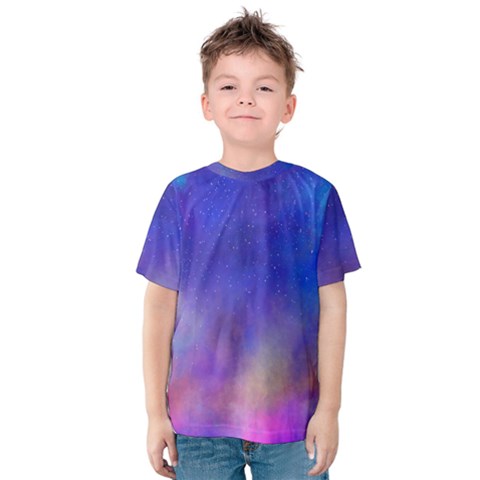 Sky Kids  Cotton Tee by ADFGoddess