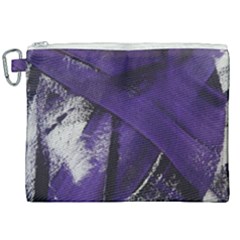 Violet Canvas Cosmetic Bag (xxl) by WILLBIRDWELL