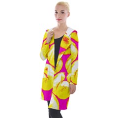 Pop Art Tennis Balls Hooded Pocket Cardigan by essentialimage