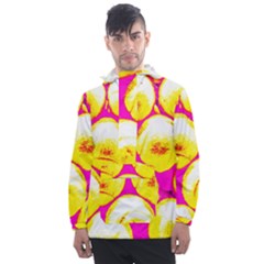 Pop Art Tennis Balls Men s Front Pocket Pullover Windbreaker by essentialimage