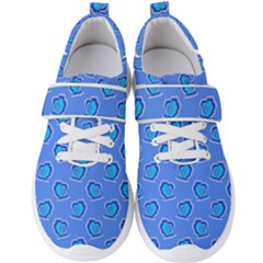 Surfer Pattern Men s Velcro Strap Shoes by bloomingvinedesign