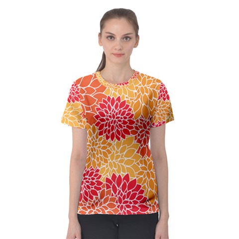 Abstract 1296710 960 720 Women s Sport Mesh Tee by vintage2030