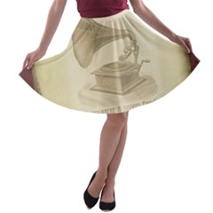 Vintage 979490 1280 A-line Skater Skirt by vintage2030