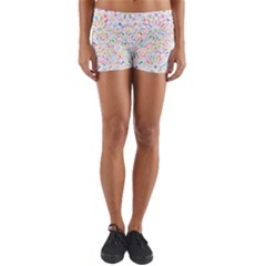 Flowery 3163512 960 720 Yoga Shorts by vintage2030