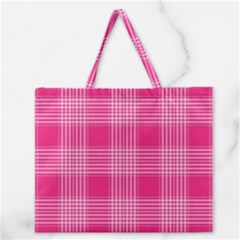 Checks 316856 960 720 Zipper Large Tote Bag by vintage2030