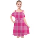 Checks 316856 960 720 Kids  Cut Out Shoulders Chiffon Dress View1