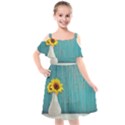 Sun Flower 3292932 960 720 Kids  Cut Out Shoulders Chiffon Dress View1