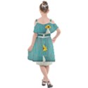 Sun Flower 3292932 960 720 Kids  Cut Out Shoulders Chiffon Dress View2