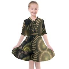 Fractal 2021756 960 720 Kids  All Frills Chiffon Dress by vintage2030