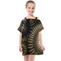 Fractal 2021756 960 720 Kids  One Piece Chiffon Dress View1