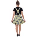 Cat and Fishbowl Velvet Suspender Skater Skirt View2