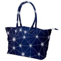 Network Technology Digital Canvas Shoulder Bag by HermanTelo