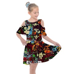 York 1 1 Kids  Shoulder Cutout Chiffon Dress by bestdesignintheworld