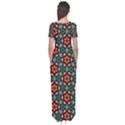 Pattern  Short Sleeve Maxi Dress View2