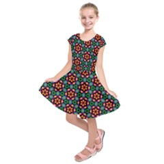 Pattern  Kids  Short Sleeve Dress by Sobalvarro