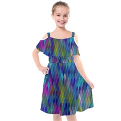 Background  Kids  Cut Out Shoulders Chiffon Dress by Sobalvarro