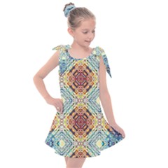 Pattern Kids  Tie Up Tunic Dress by Sobalvarro