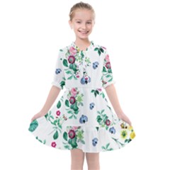 Leaves Kids  All Frills Chiffon Dress by Sobalvarro