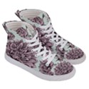 Flowers Men s Hi-Top Skate Sneakers View3