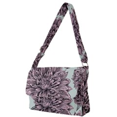 Flowers Full Print Messenger Bag by Sobalvarro