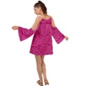 Love To One Color To Love Kimono Sleeves Boho Dress View2