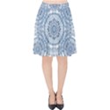 Boho Pattern Style Graphic Vector Velvet High Waist Skirt View1