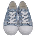 Boho Pattern Style Graphic Vector Kids  Low Top Canvas Sneakers View1