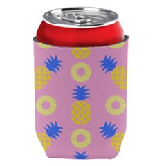 Pop Art Pineapple Seamless Pattern Vector Can Holder by Sobalvarro