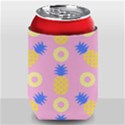 Pop Art Pineapple Seamless Pattern Vector Can Holder View1