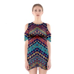 Ethnic  Shoulder Cutout One Piece Dress by Sobalvarro