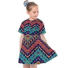 Ethnic  Kids  Sailor Dress by Sobalvarro