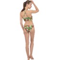 Tropical Pattern Background Racer Front Bikini Set View2