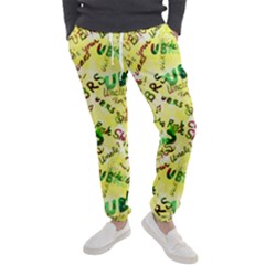 Ubrs Yellow Men s Jogger Sweatpants by Rokinart