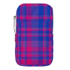 Bisexual Plaid Waist Pouch (small) by NanaLeonti