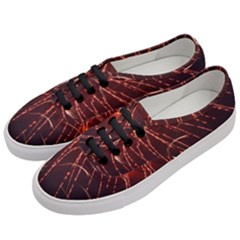 Fireworks Red Orange Yellow Women s Classic Low Top Sneakers by Bajindul