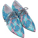 Pineapples Women s Pointed Oxford Shoes View3