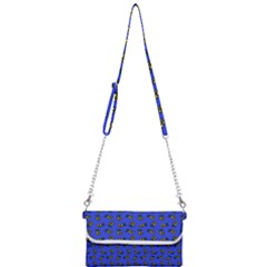 Daisy Royal Blue Mini Crossbody Handbag by snowwhitegirl