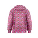 Carnation Pattern Pink Kids  Zipper Hoodie View2