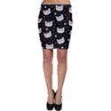 Gothic cat Bodycon Skirt View1