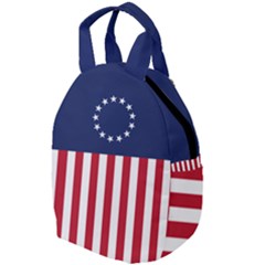 Betsy Ross Flag Usa America United States 1777 Thirteen Colonies Vertical Travel Backpacks by snek