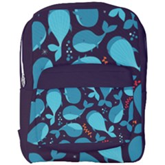 Cute Whale Full Print Backpack by trulycreative